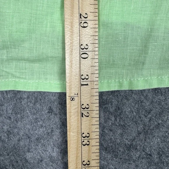 Tommy Bahama Shirt Mens XL Green Linen Beach Summer Island Hawaiian - Picture 7 of 13